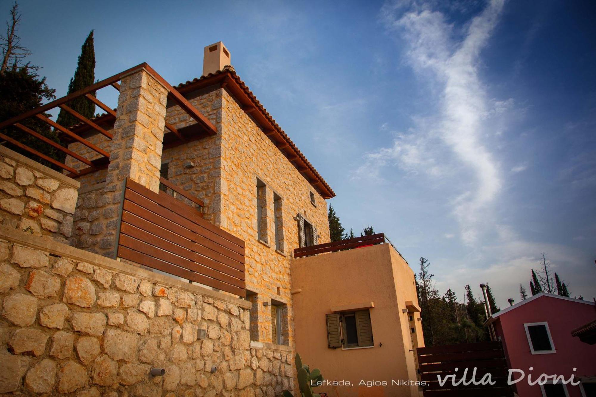 Villa Dioni Áyios Nikítas 外观 照片